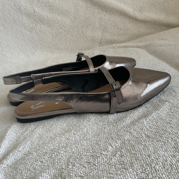 Report Silver Slingback Flats - Picture 7 of 7